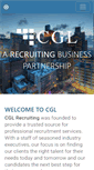 Mobile Screenshot of cglrecruiting.com